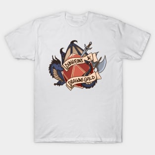 Dragon with Dice T-Shirt